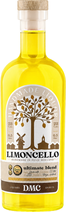 DMC limoncello fles uit Peize